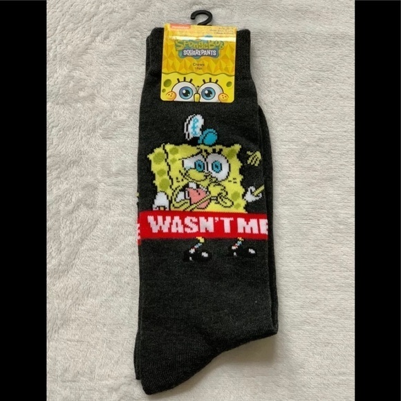 SpongeBob Men’s Socks - Picture 1 of 5